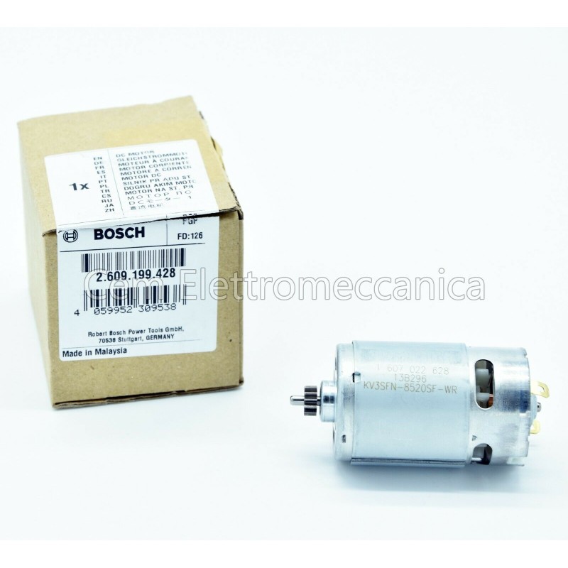 Moteur induit 10.8 - 12 V pour perceuse/visseuse sans fil BOSCH