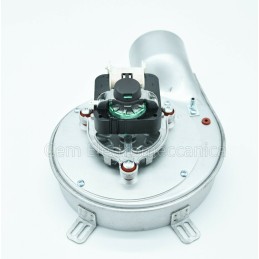 Ventilateur extracteur de fumée poêle à pellets vis complète 40 W TRIAL 150 mm