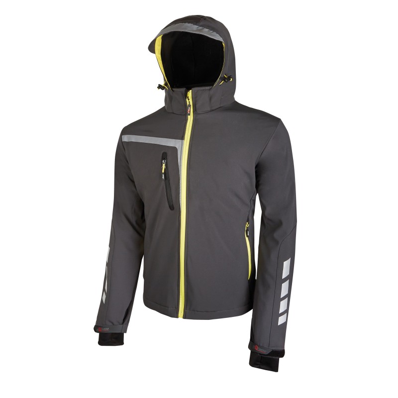 Arbeitsjacke U-POWER QUICK ASPHALT GREY