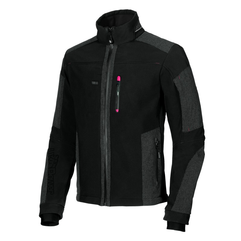 Work jacket U-POWER RALLY black BLACK CARBON