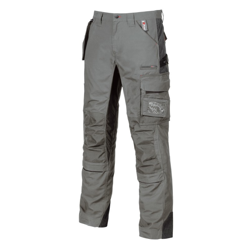 Work trousers U-POWER RACE STONE GREY