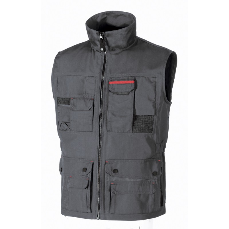 Work jacket U-POWER FIRST GREY METEORITE