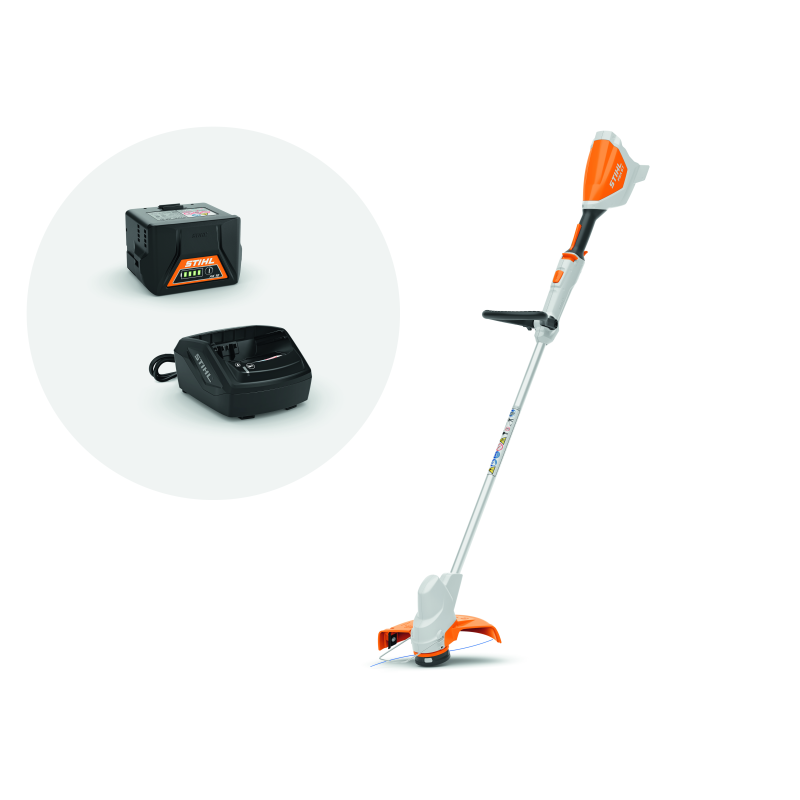 Decespugliatore STIHL FSA 57 con batteria AK 10 e caricatore AL 101