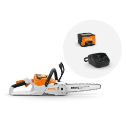 Battery-powered chainsaw...