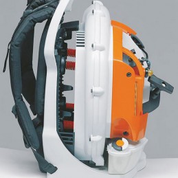 Soplador de mochila STIHL BR 200 Sistema antivibración