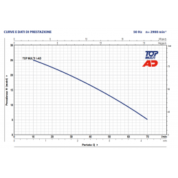 TOP MULTI 1-AD Pedrollo Einphasen-Tauchmotorpumpe für Adblue-Flüssigkeit