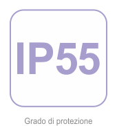 Grado di protezione IP55